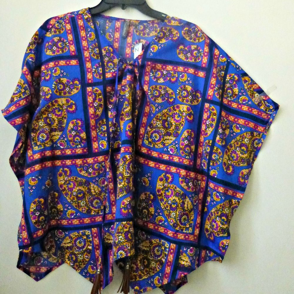 New Directions Blouse Tunic Top Size M Tunic